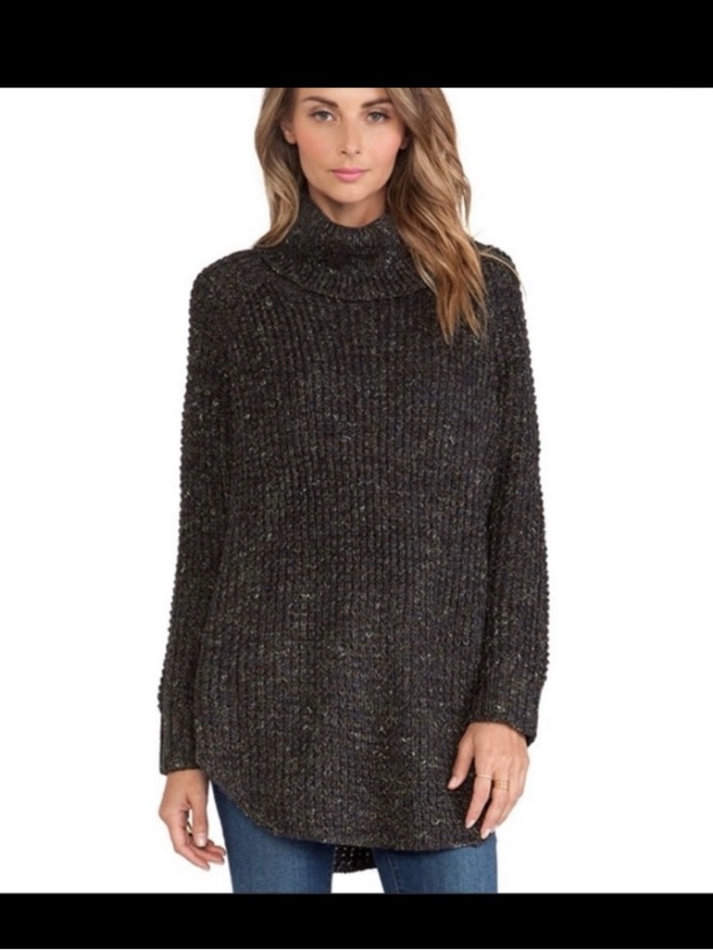 Free People Dylan Linen Wool Sweater!  Large